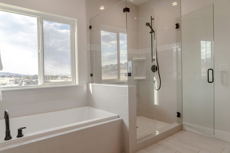 Finished Bathtub in a Modern Bathroom